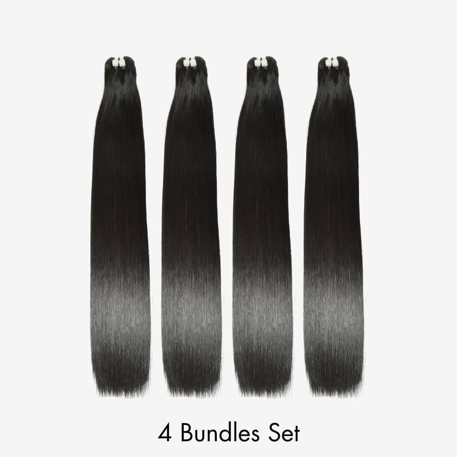 WOWANGEL 16A Super Double Drawn Vietnamese Bone Straight 100% Human Hair Weaves - Image 12